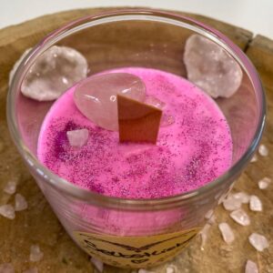 Glitzer-Selbstliebe mit Rosenquarz von healingwithsparkle - fenja schuerer