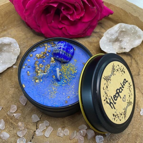 Glitzer-Kleopatra mit Lapislazuli von healing_with_sparkle -fenja schuerer