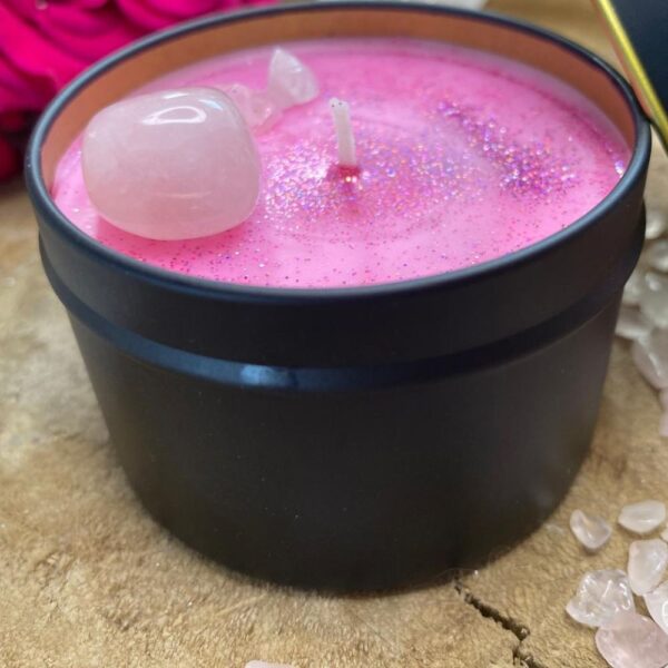 Glitzer-Selbstliebe mit Rosenquarz von healing_with_sparkle - fenja schuerer