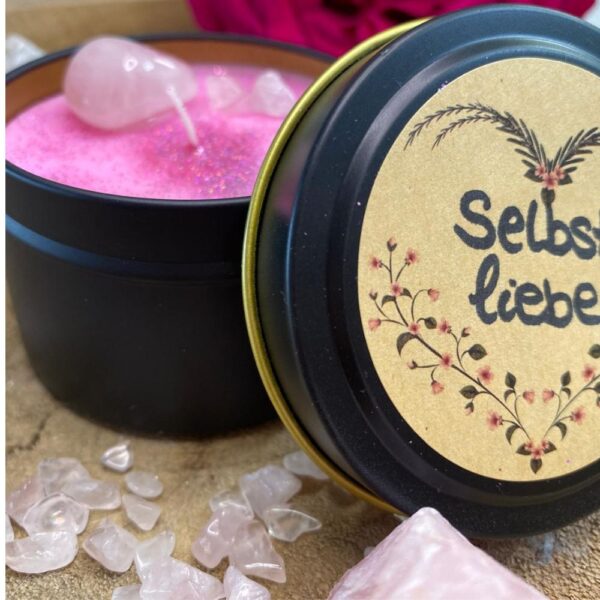Glitzer-Selbstliebe mit Rosenquarz von healing_with_sparkle - fenja schuerer