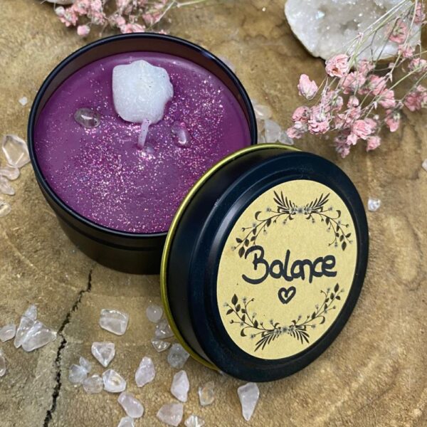 Glitzer-Balance mit Milchquarz von healing_with_sparkle und Fenja schuerer