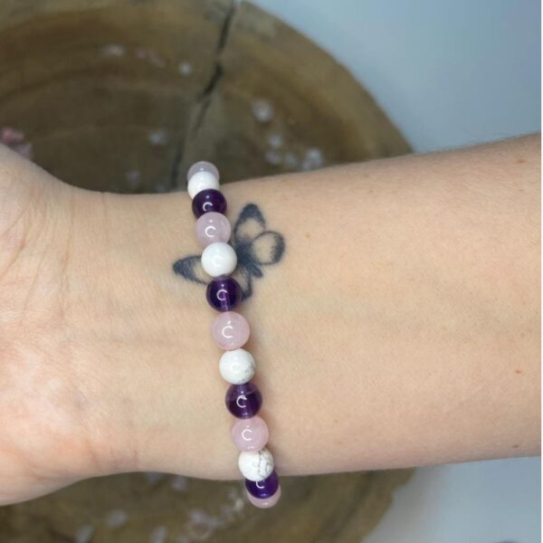 Selbstliebe - Amethyst, Howlith & Rosenquarz von healing_with_sparkle - fenja schuerer