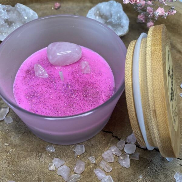 Funkel-Selbstliebe mit Rosenquarz - helaing_with_sparkle - fenja schuerer