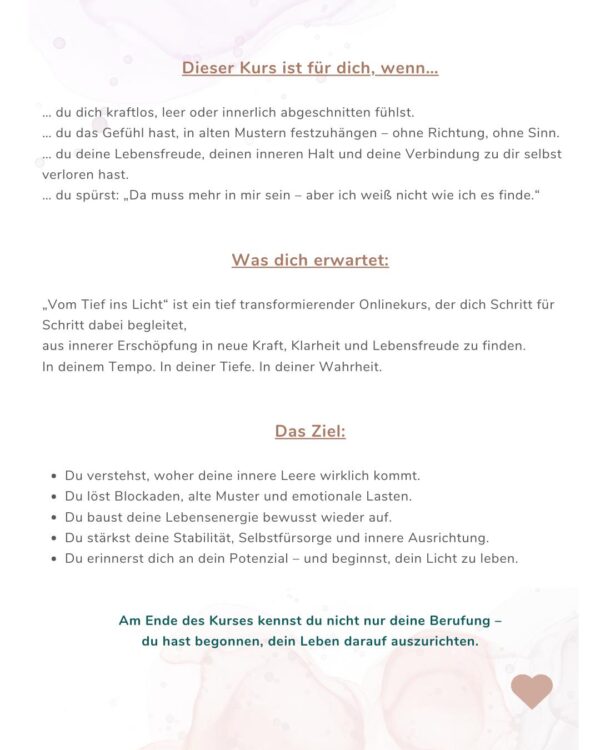 Vom Tief ins Licht – Bild 8